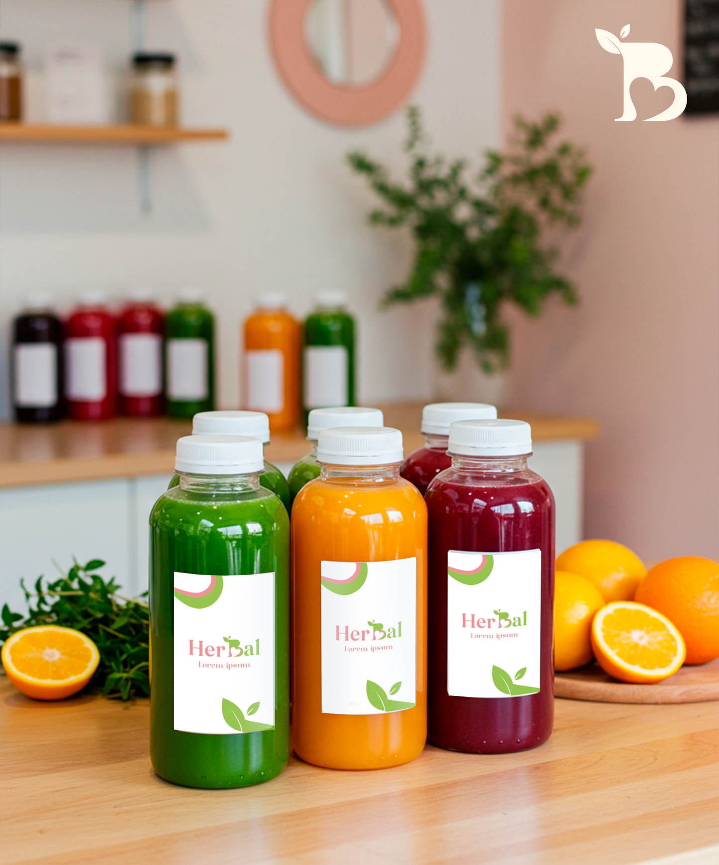 HerBal Cold Pressed Juices (4PACK)